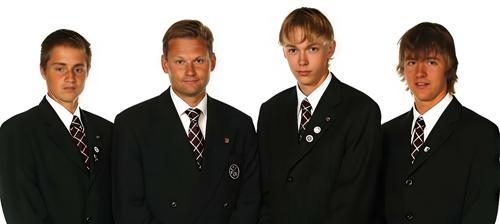 Mikus Gavars, Hakan Svensson, Davis Pulksis, Karlis Broders